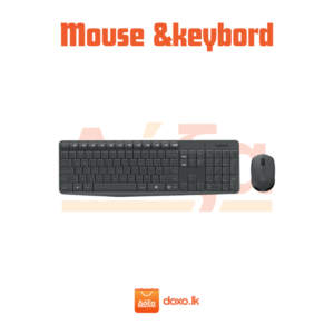 LOGITECH WIRLESS MOUSE & KEYBOARD COMBO